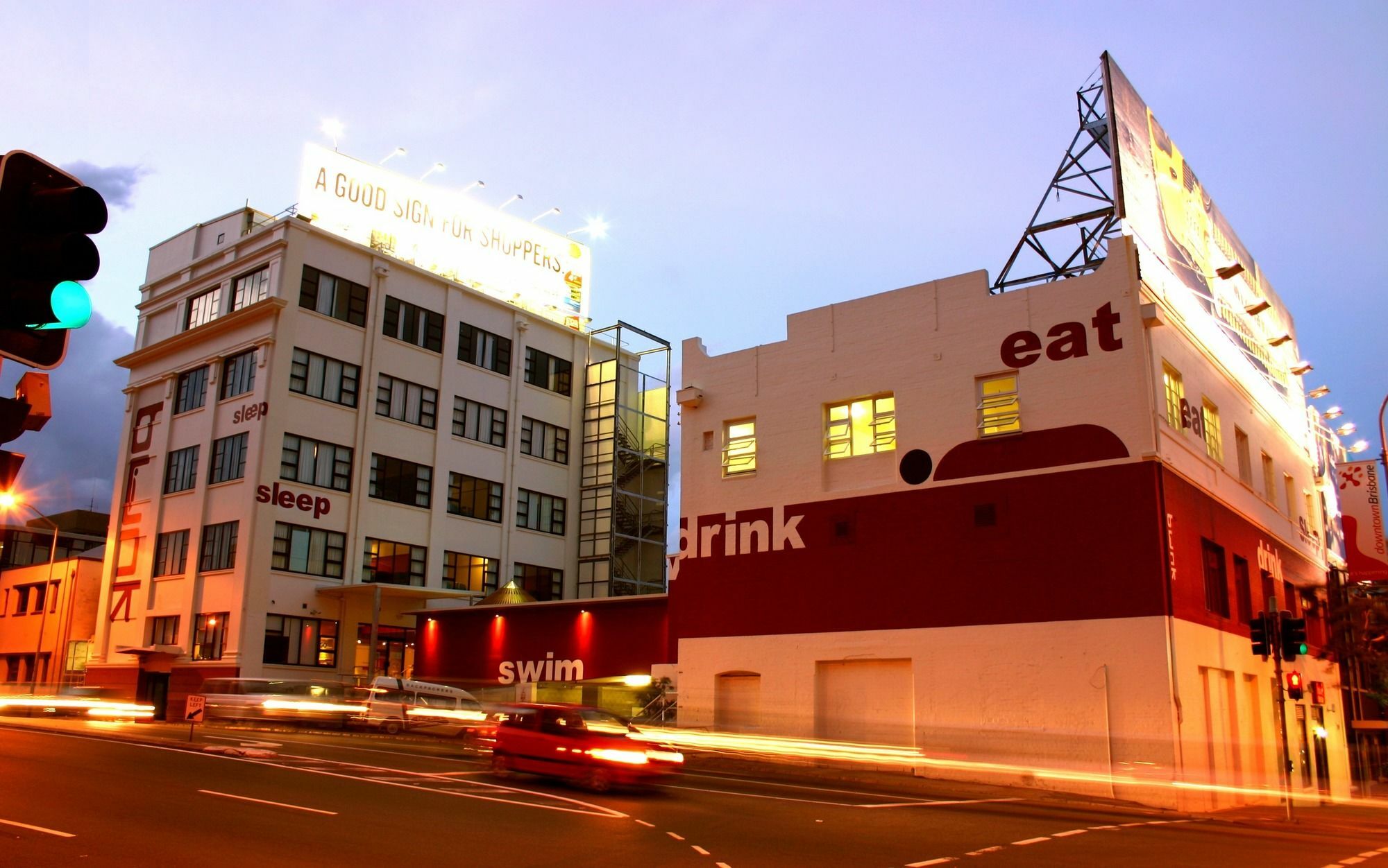 Bunk Brisbane Hostel Fortitude Valley Exterior photo